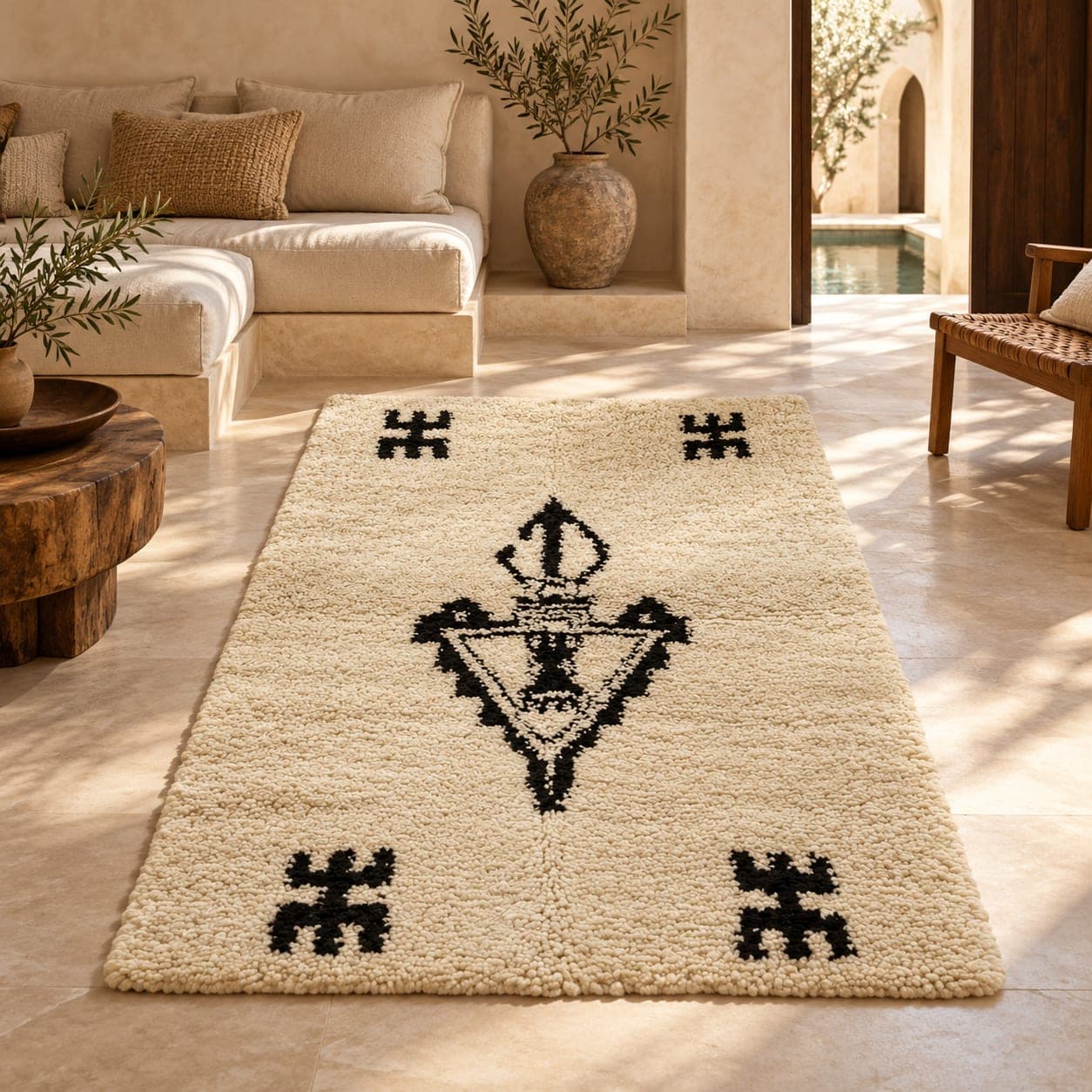 Beni Ouarain Symbolique – Emblème Amazigh — vue 1