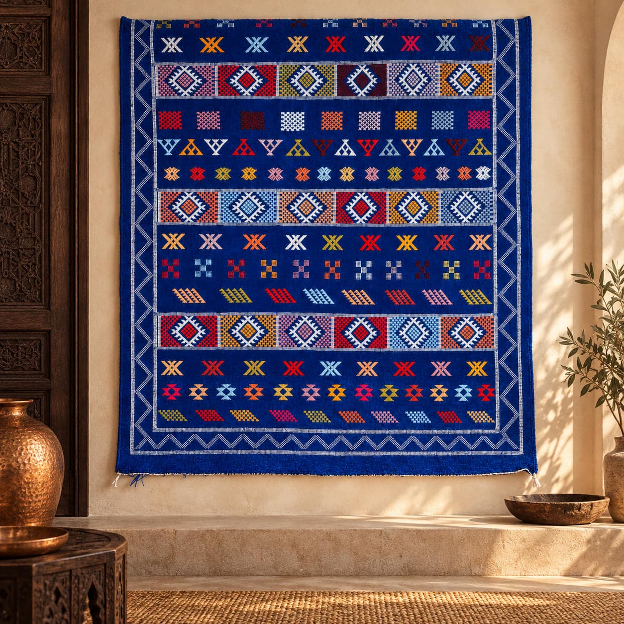 Hanbel Marmoucha – Bleu Majorelle — vue 1