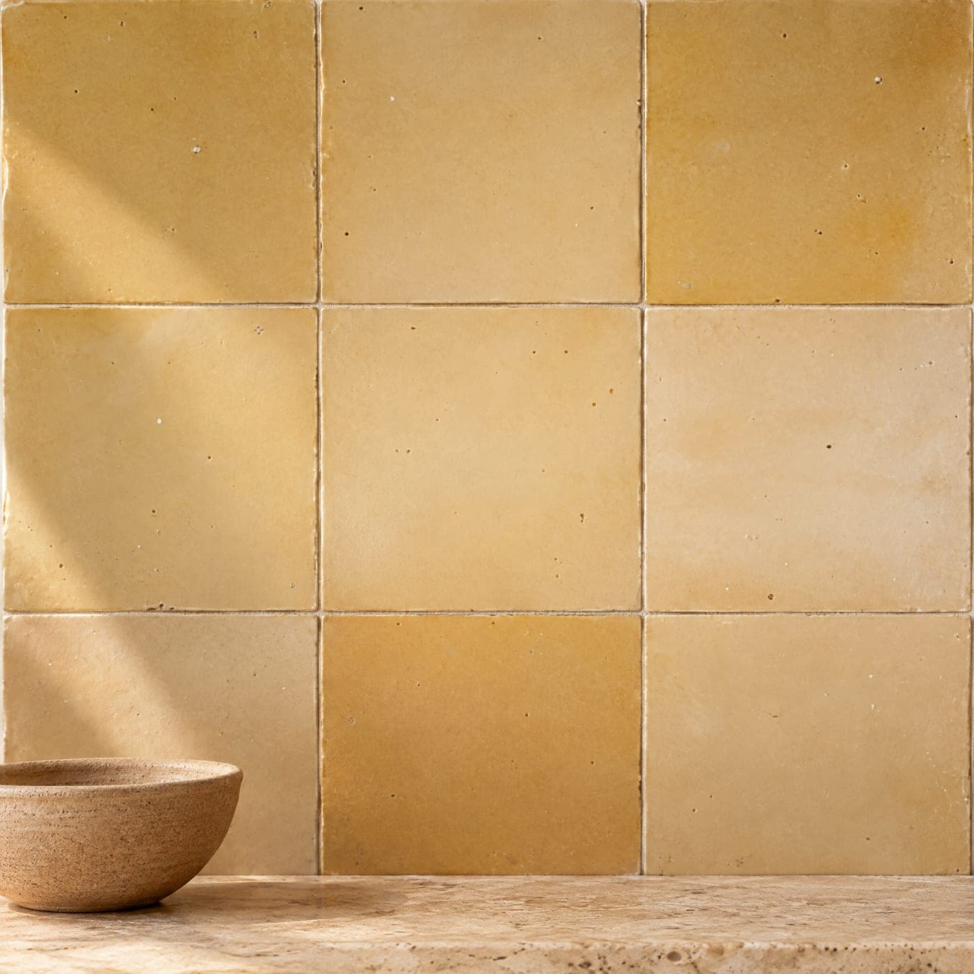 Zellige Mzedej — BEIGE (MZ006) — vue 1