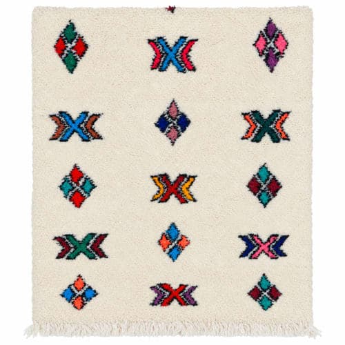 Beni Ouarain Polychrome – Symboles Amazighs Isolés — vue I