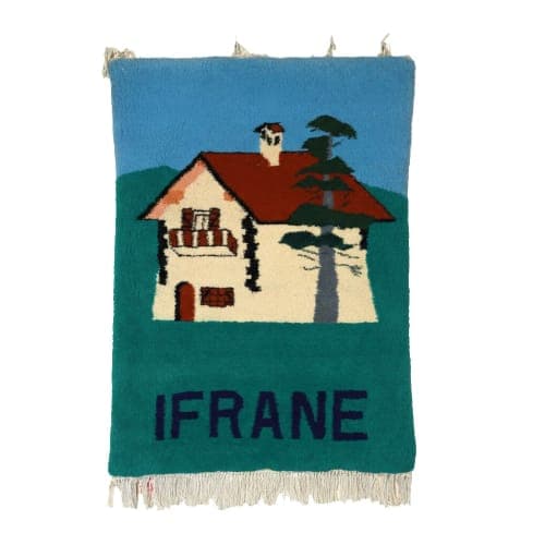 Tapis figuratif d’Ifrane – Souvenir du Moyen Atlas — vue I