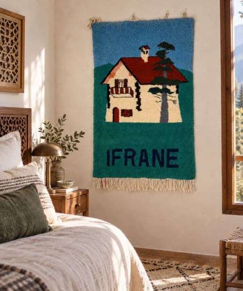 Tapis figuratif d’Ifrane – Souvenir du Moyen Atlas — vue VI