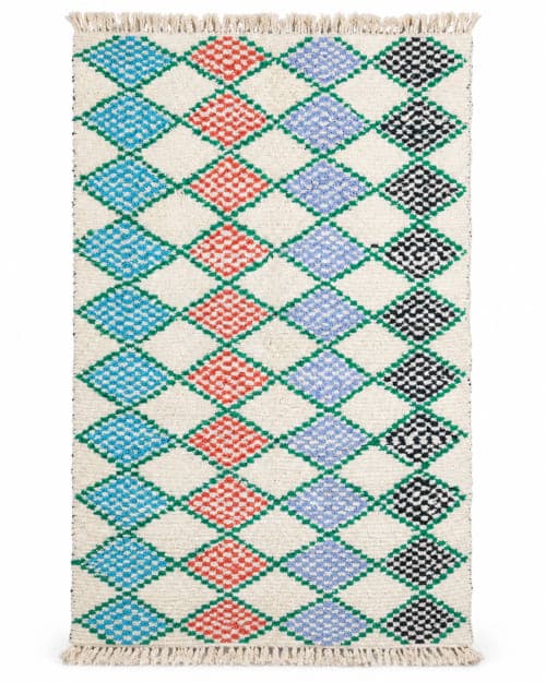 Beni Ouarain Azilal – Mosaïque de Losanges — vue I