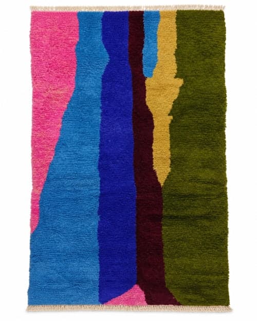 Azilal Contemporain – Colonnes de Couleurs — vue I