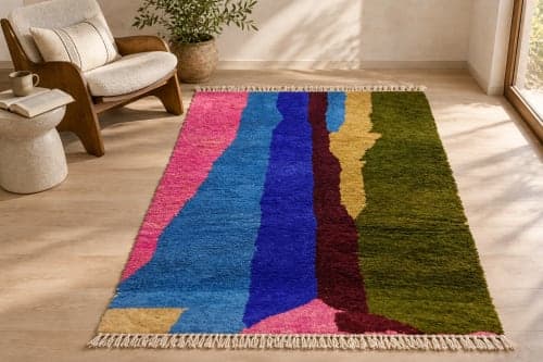 Azilal Contemporain – Colonnes de Couleurs — vue IV