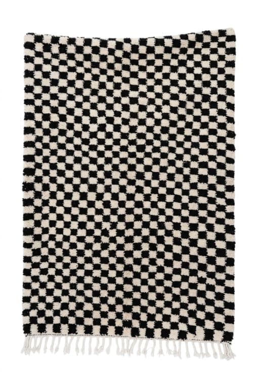 Beni Ouarain Contemporain – Damier d’Atelier — vue I