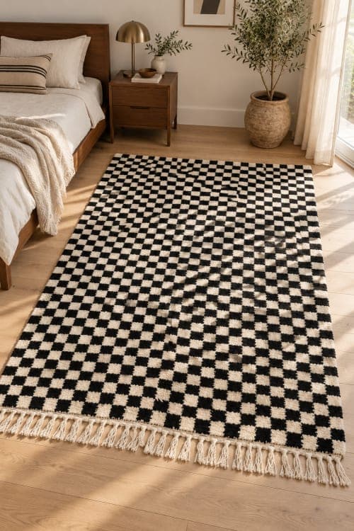 Beni Ouarain Contemporain – Damier d’Atelier — vue III