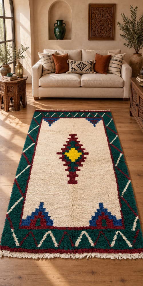 Beni Ouarain Ornementé – Bordure Talisman — vue II