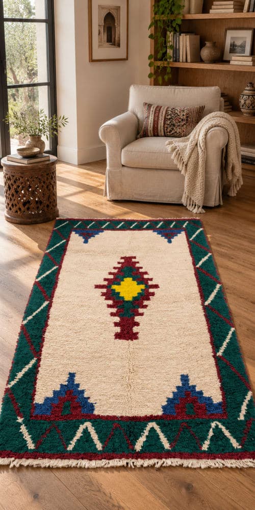 Beni Ouarain Ornementé – Bordure Talisman — vue IV
