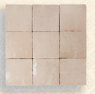 Zellige Mzedej — BEIGE MBEYED (MZ005) — vue II