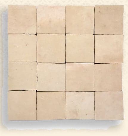 Zellige Mdoudeb — BEIGE (MD006) — vue II