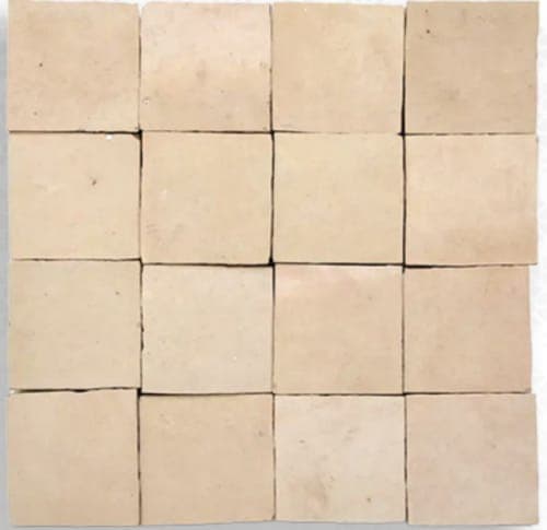Zellige Mdoudeb — BEIGE (MD006) — vue I
