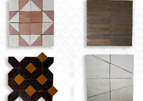 Zellige — Composition de mosaïques 06 (MOS006) — vue I