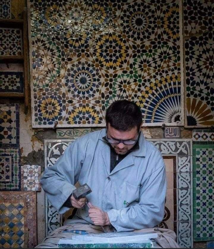 Moroccan Zellige — Fez — view III